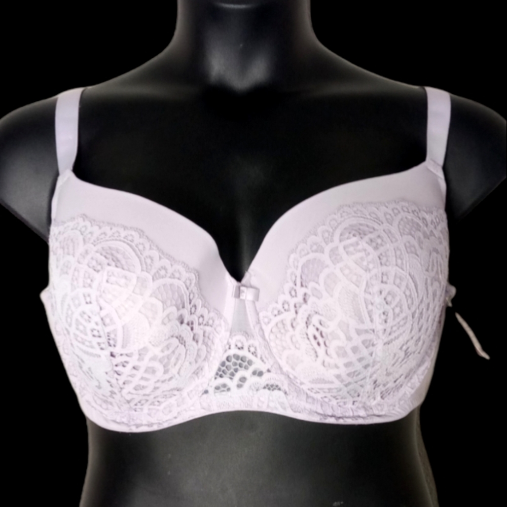 NEW Auden Women's Lavender Underwired Bra 42DDD